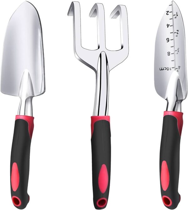 3 Pcs Heavy Garden Tools, Garden Shovel