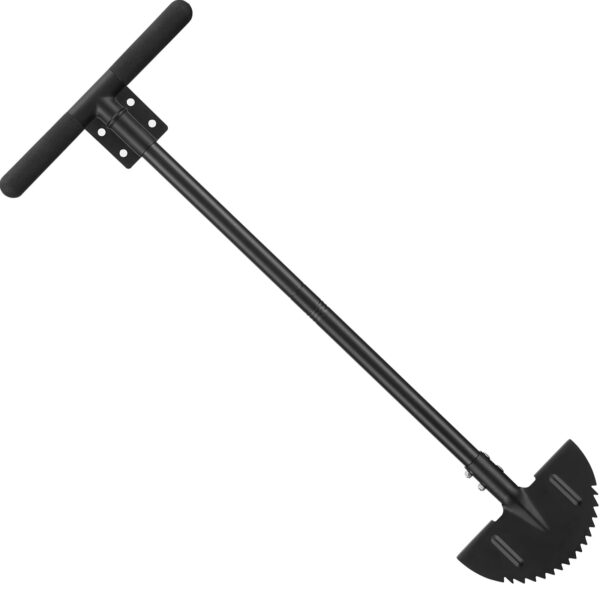 Half Moon Shovel with Softer T-Handle