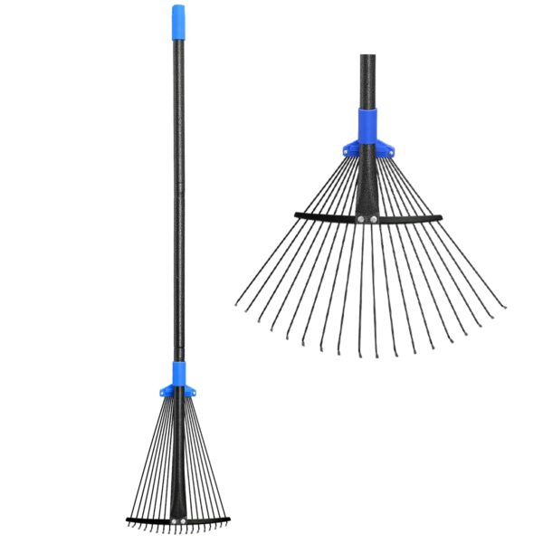 Adjustable Metal Leaf Rake